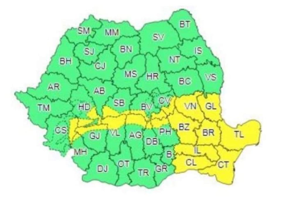 Vâlcea: Vântul a pus stăpânire pe mai multe zone ale județului