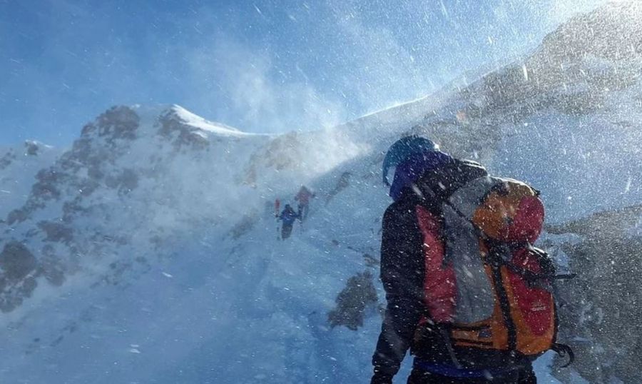Stațiune izolată de zăpadă în județul Vâlcea