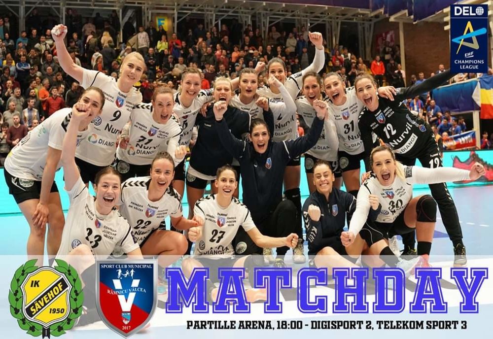 Victorie pentru SCM Râmnicu Vâlcea pe Partille Arena