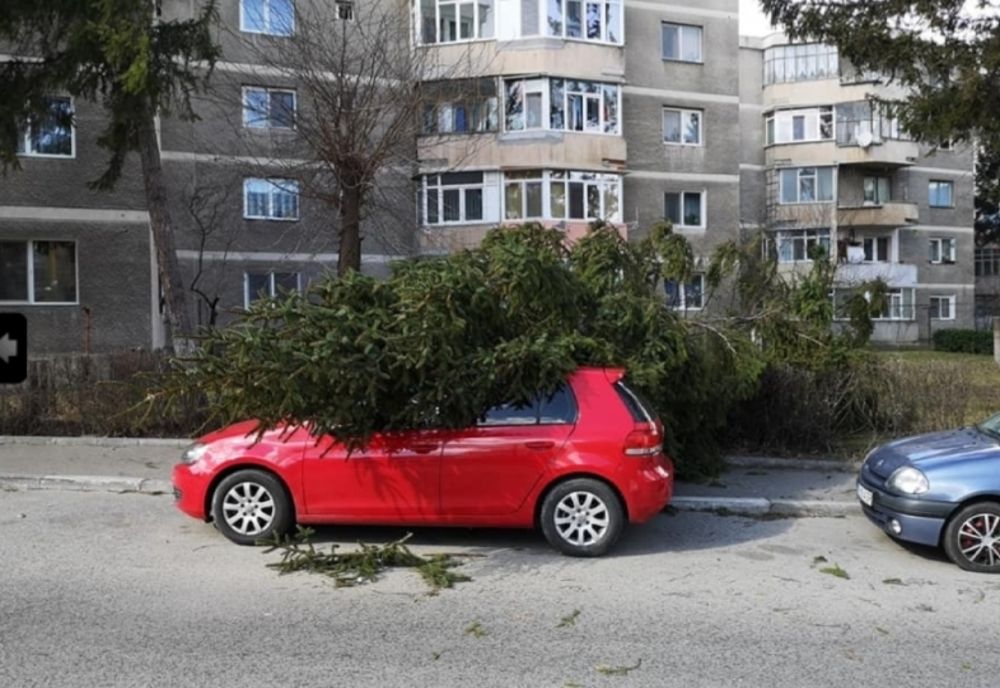 Vântul a afectat luni mai multe zone ale Râmnicului