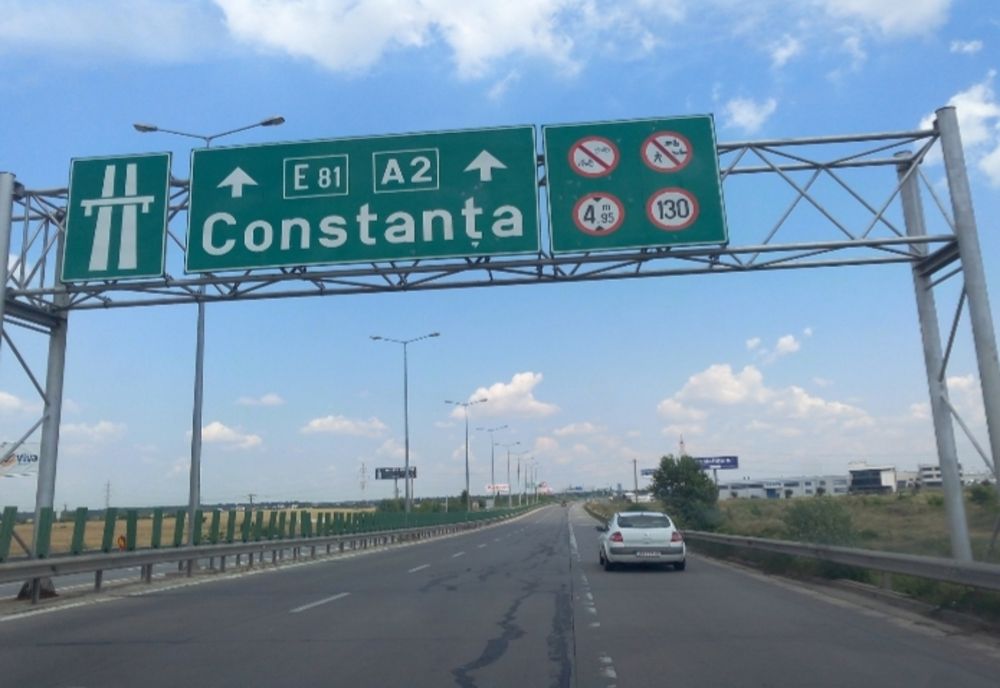 Lucrări pe Autostrada București- Constanța