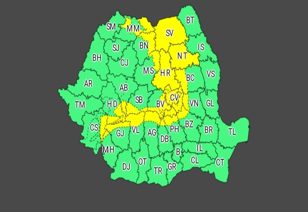 Vremea se schimba astăzi în cea mai mare parte a țării