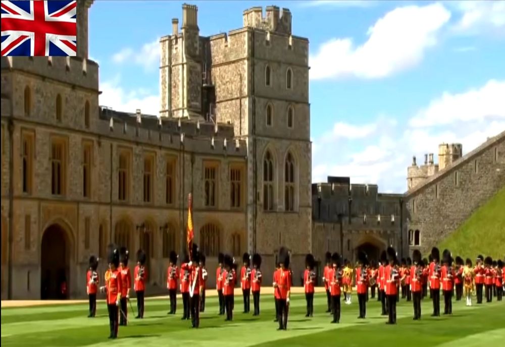 Ceremonial restrâns pentru Regina Marii Britanii