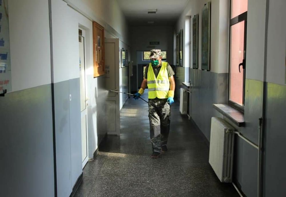 Secţiile de vot din Râmnicu Vâlcea, dezinfectate, începând de mâine