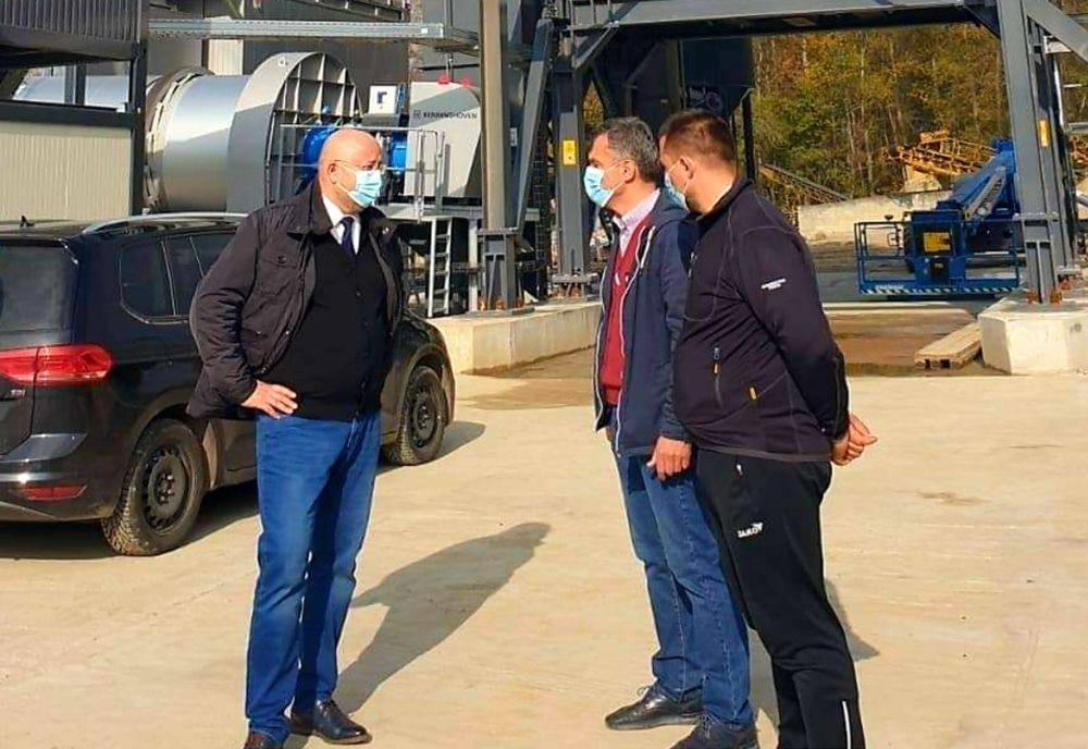 În județul Vâlcea se va produce asfalt. Încep testele