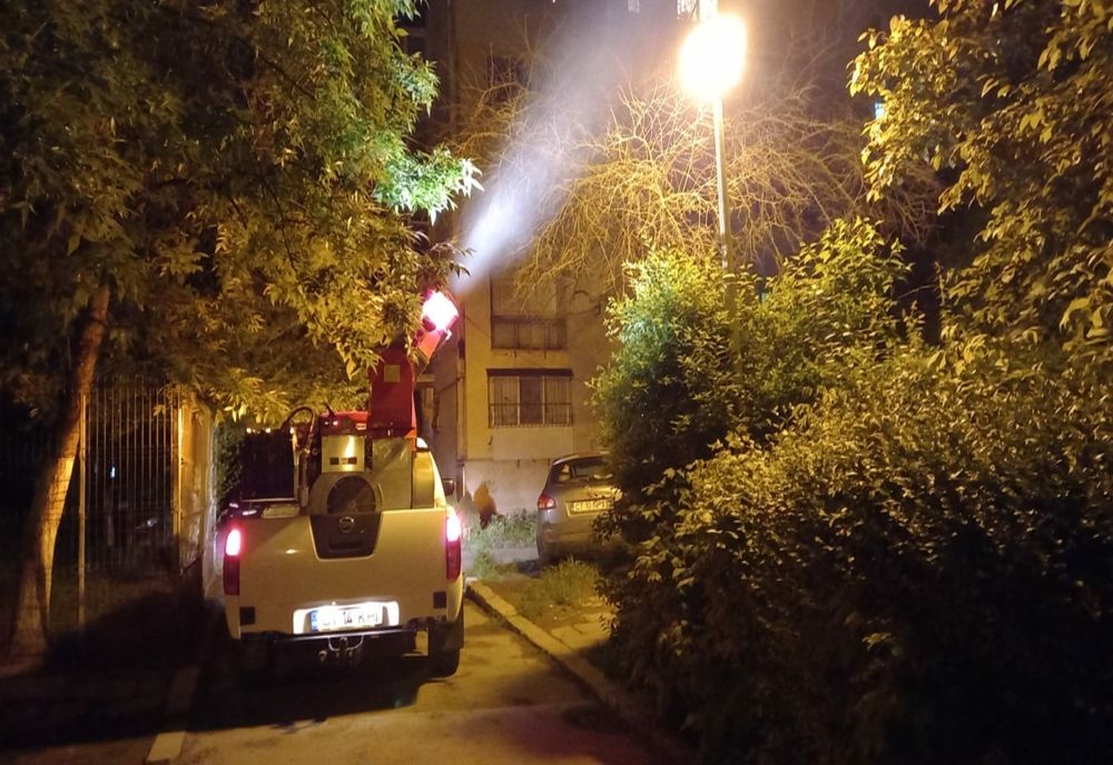 Râmnicu Vâlcea: Tratamente la sol de dezinsecţie şi deparazitare pe spaţiile verzi care aparţin domeniului public