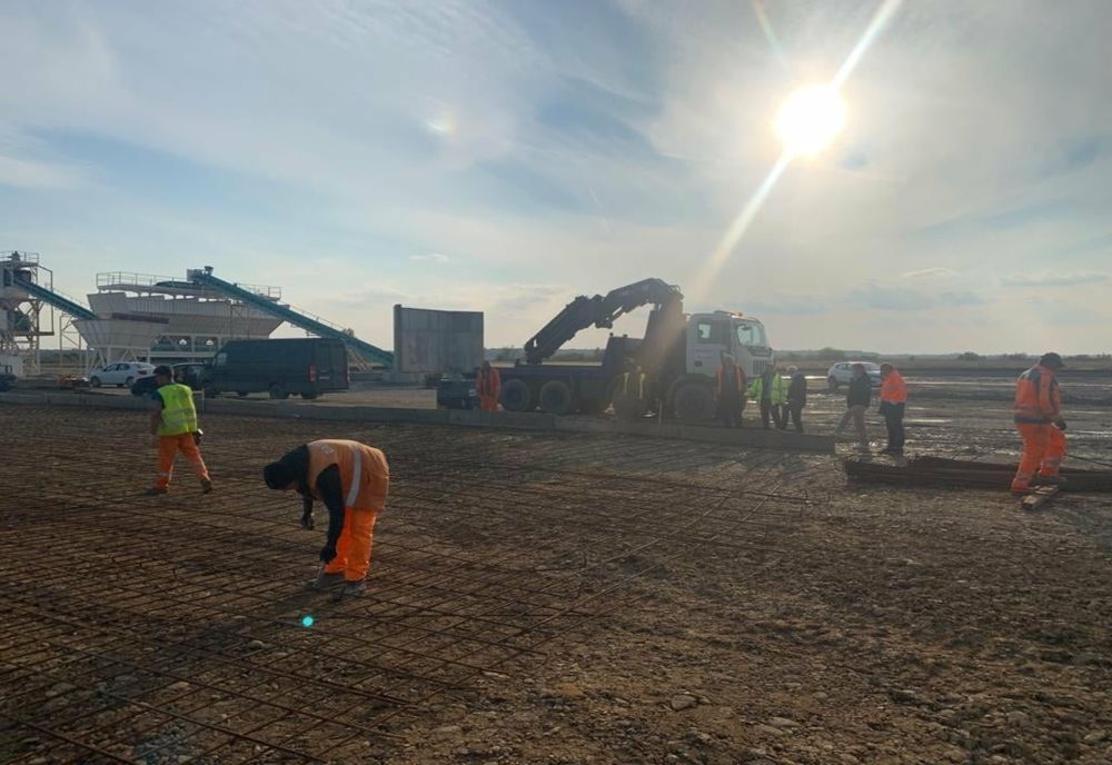 Început bun al lucrărilor pe lotul III al Autostrăzii Bucureştiului, A0 Sud