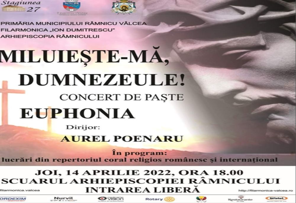 Melomanii vâlceni sunt așteptați astăzi la un concert pascal