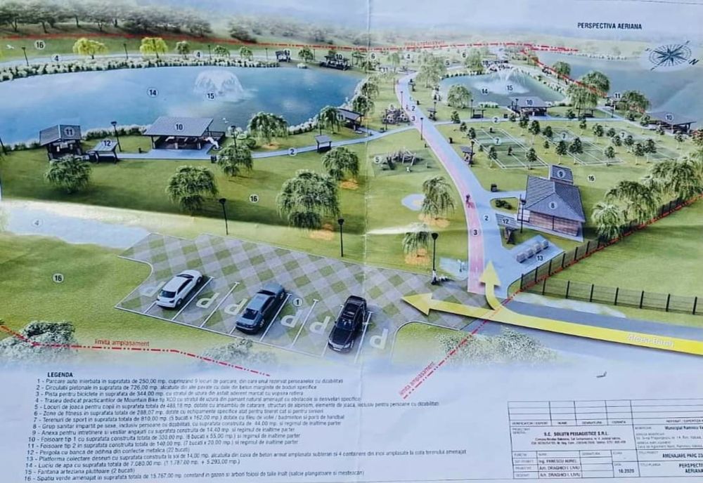 Cum va arăta noul parc din Râmnic