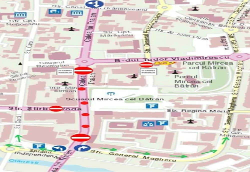 Restricții de circulaţie în Râmnicu Vâlcea în perioada desfășurării Romanian Music Awards 2022