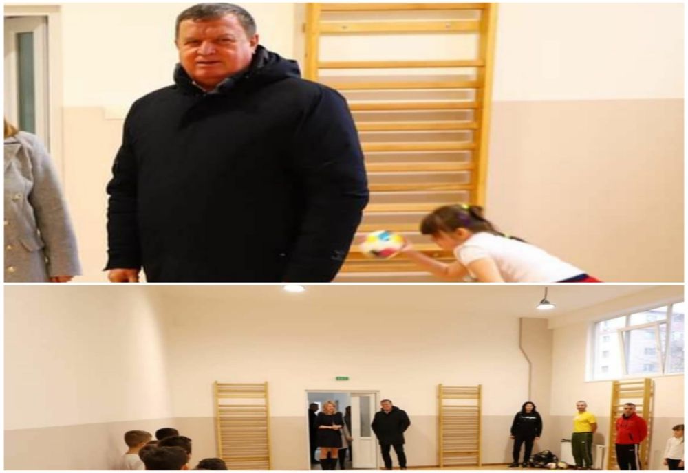 O nouă sala de sport la Colegiul Național de Informatică „Matei Basarab” din Râmnicu Vâlcea