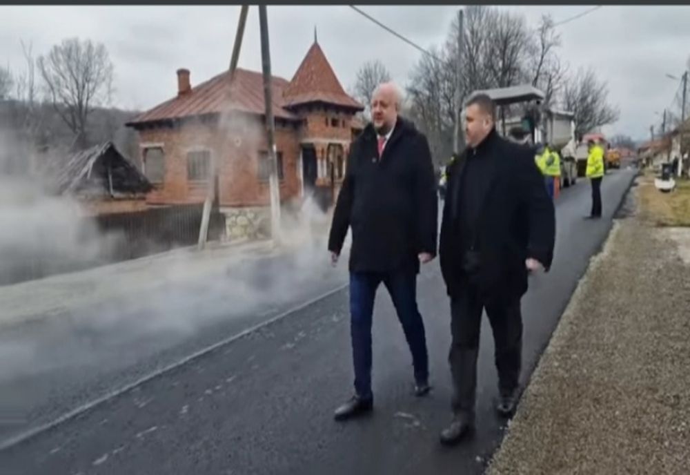 Drum modernizat spre Mănăstirea Bistrița, Vâlcea