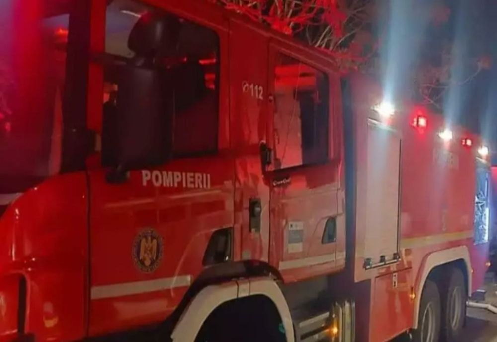 Incendiu uriaș în Portul Constanța