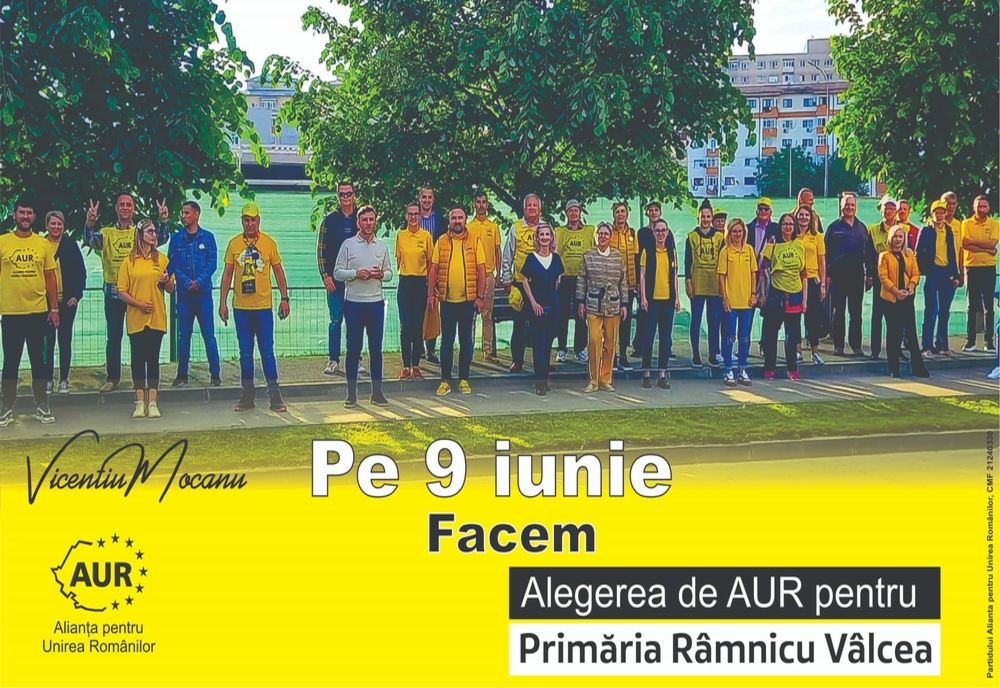 Vicențiu Mocanu (AUR): "Cred că suntem cea mai bună opțiune pentru orașul nostru"
