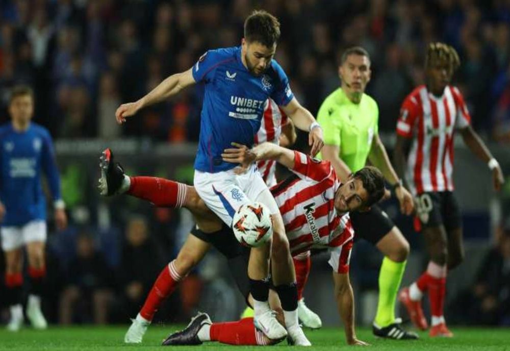 FOTBAL: EGAL EROIC PENTRU RANGERS CU ATHLETIC BILBAO, ÎN SFERTURILE EUROPA LEAGUE