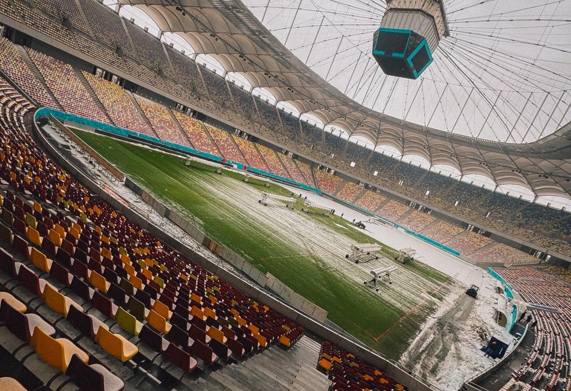 Superliga: Rapid - Dinamo se joacă în ciuda vremii nefavorabile