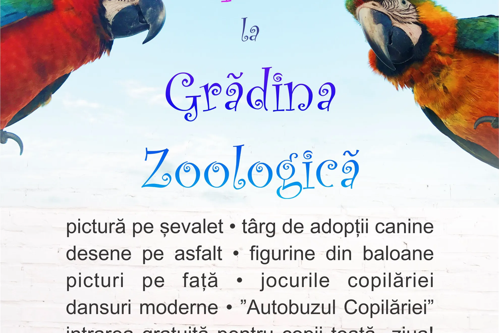 afis Ziua Copiilor