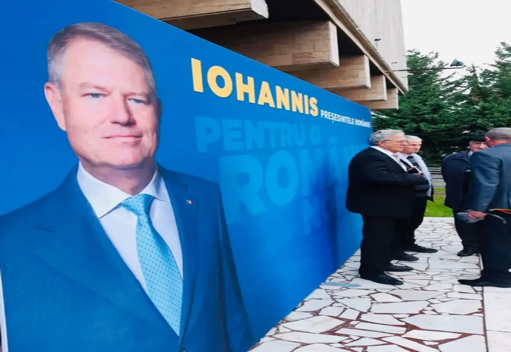 Klaus Iohannis, pe primul loc la Vâlcea