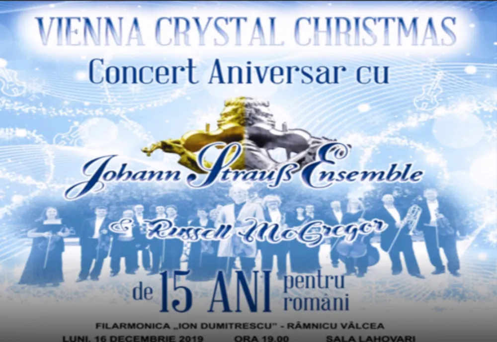 "De 15 ani pentru români", concert aniversar la filarmonica Ion Dumitrescu 