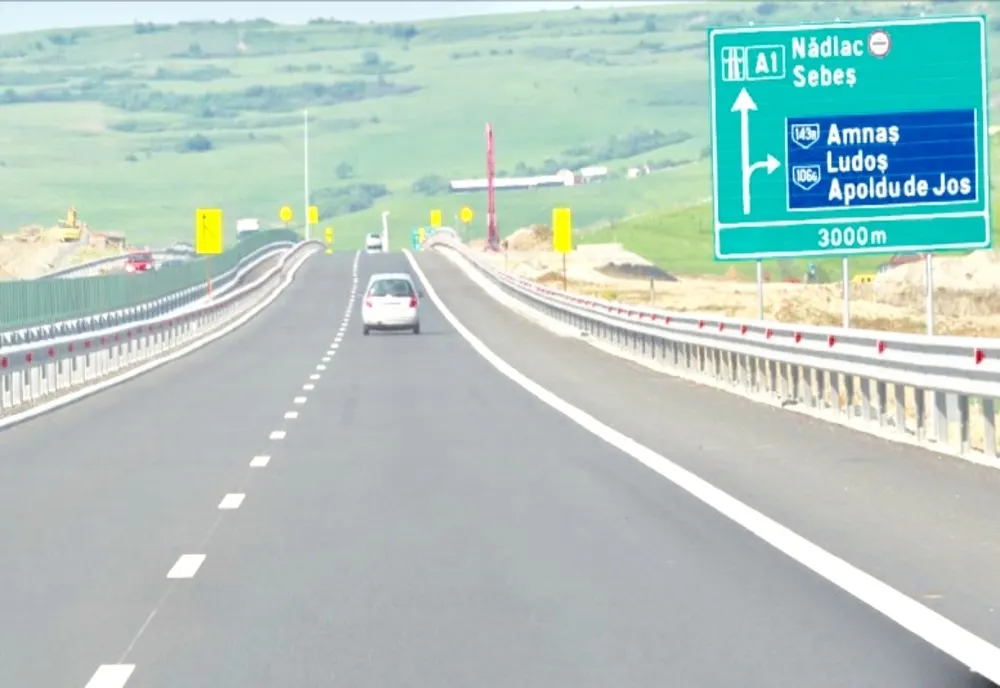 Vizibilitate redusă în trafic pe A1, Sibiu- Holdea