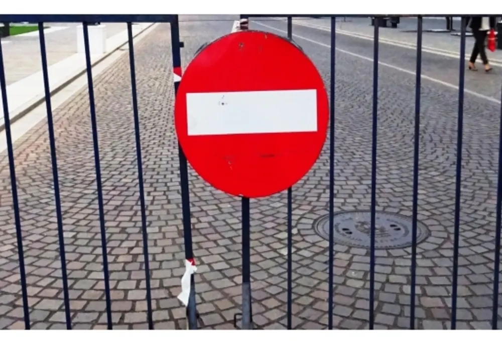 Circulația a fost oprită pe centura orașului Călimănești