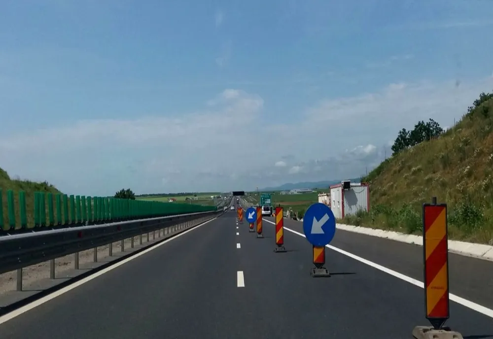 DN7, în lucru