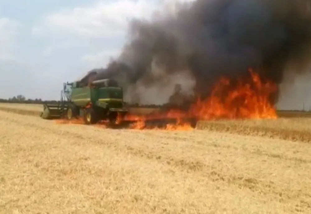Temperaturile extrem de ridicate sunt un factor favorizant al apariţiei incendiilor