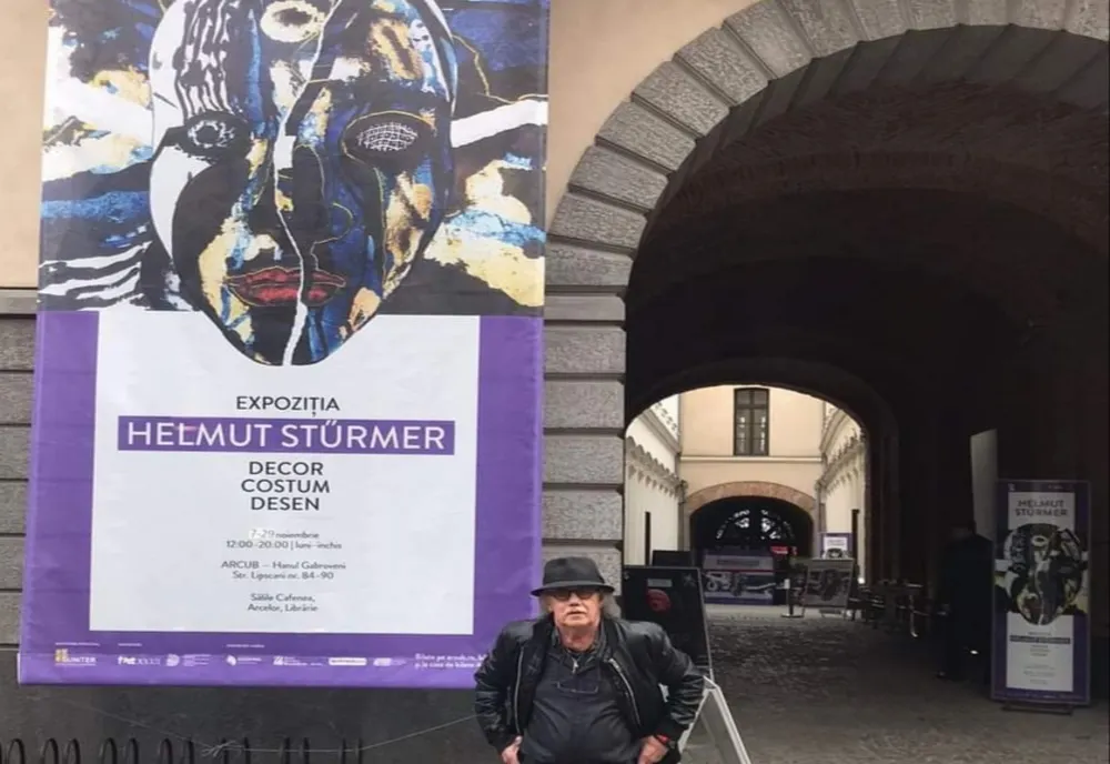 Helmut Stürmer, drumul creației. Expoziție cu lucrările scenografului apreciat atât în țară cât și în străinătate 