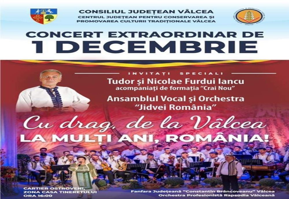 Concert dedicat zilei naționale a României, în Râmnic