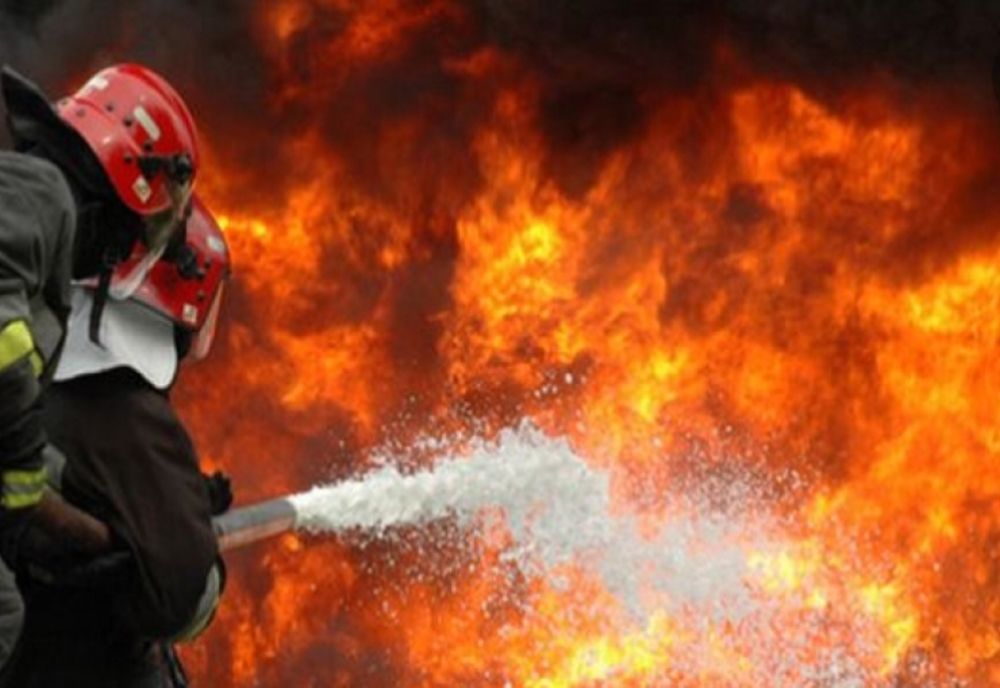 Incendiu în comuna Mihăești