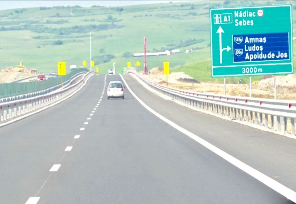 Vizibilitate redusă în trafic pe A1, Sibiu- Holdea