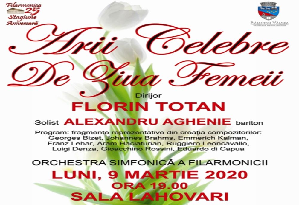 Bizet și Brahms la Filarmonica vâlceană