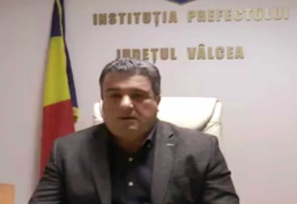 Prefectul județului Vâlcea, apel la calm și înțelegere