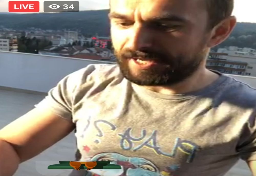 Un DJ din Râmnicu Vâlcea a "aruncat" din nou sunetele peste oraș