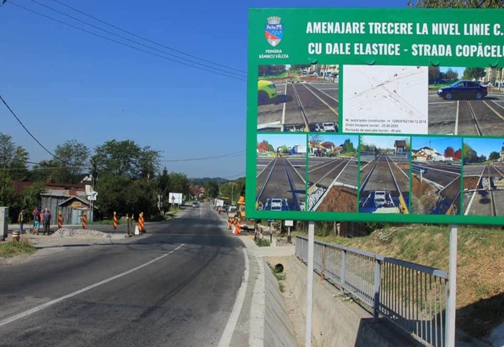 Lucrările din Copăcelu, Vâlcea, la final