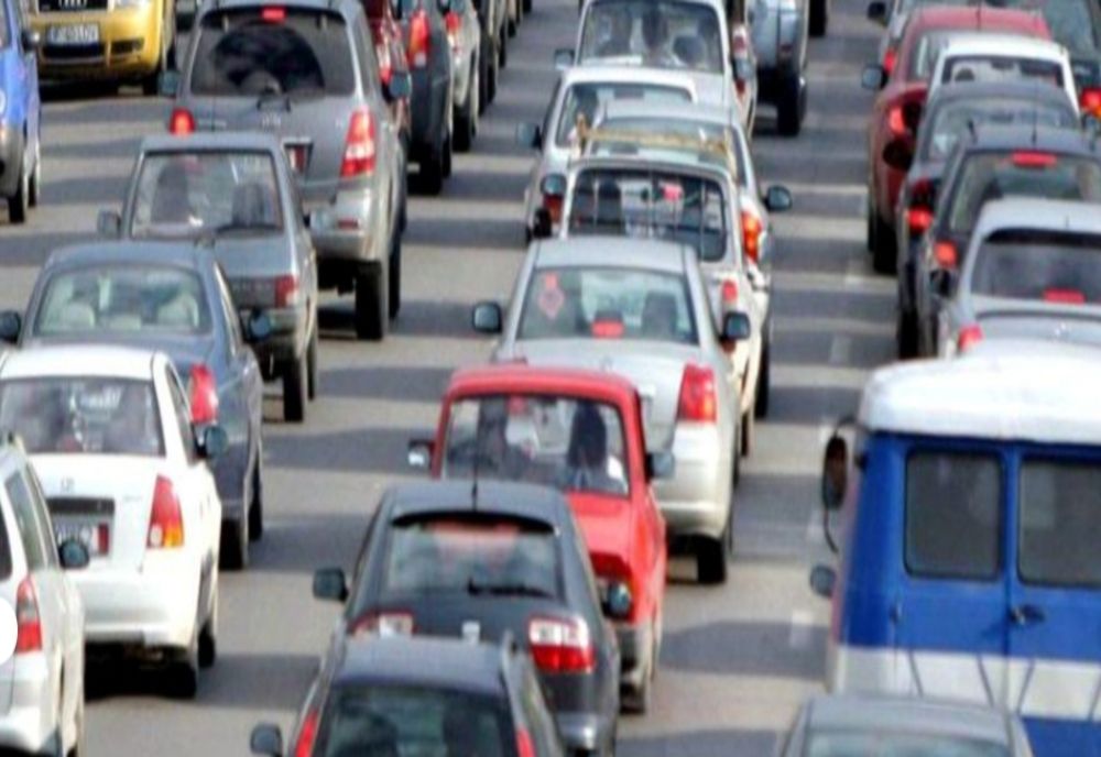 Spre munte, în coloană