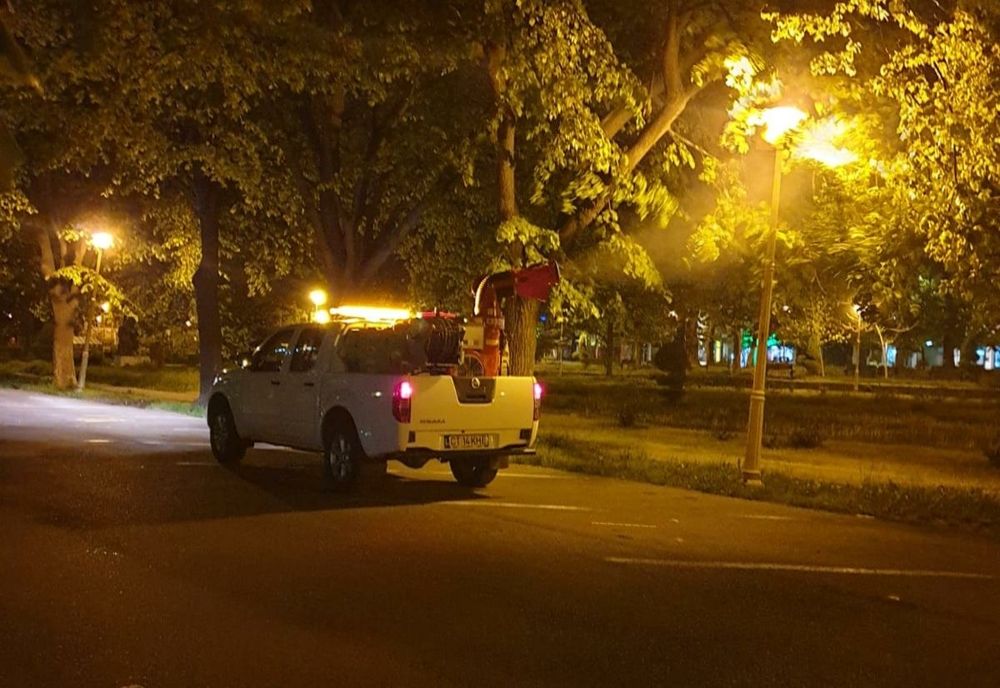 Va începe etapa a II-a de dezinsecţie pe spaţiile verzi de pe domeniul public din Râmnic