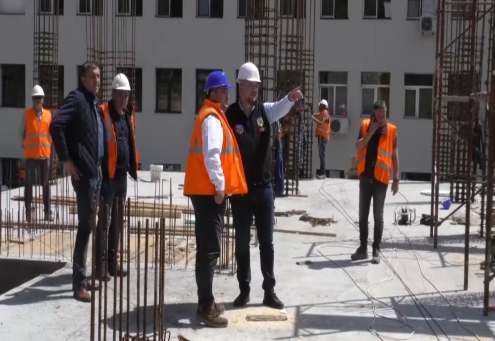 Noua clădire de spital din Râmnic în lucru. Ce spune președintele CJ Vâlcea despre investiție 