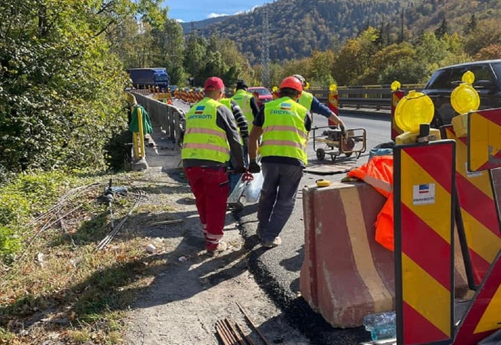 Lucrări.Trafic restricționat