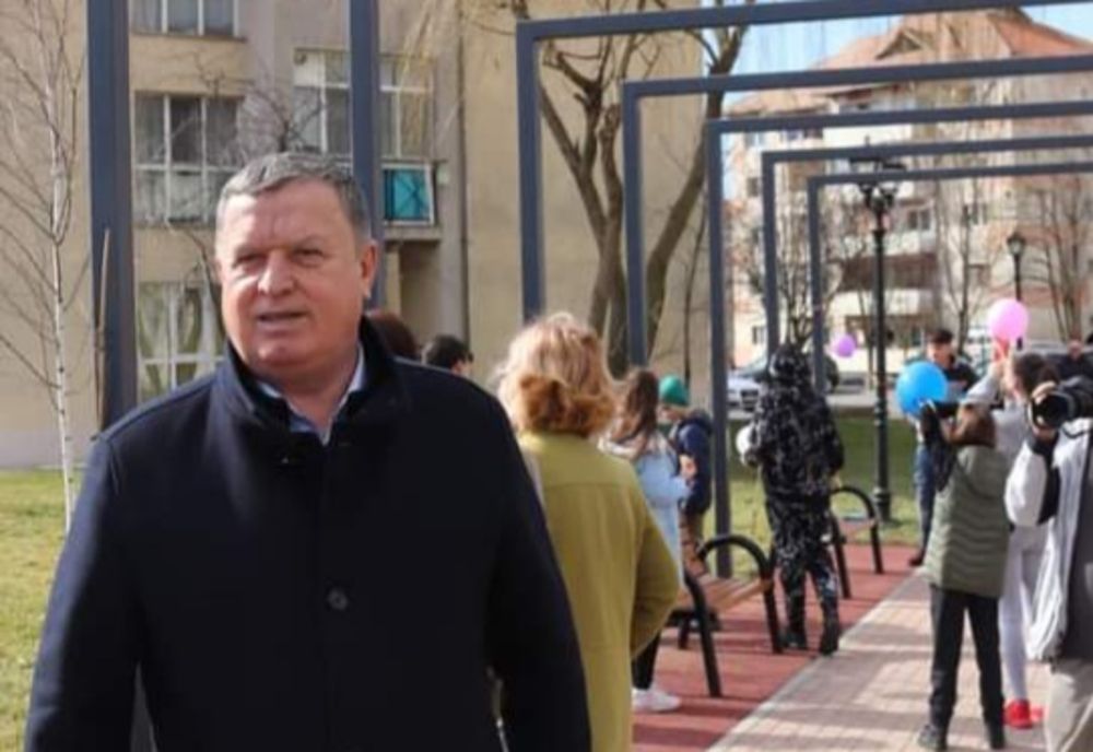 Un nou parc deschis în Râmnic. Investiția s- a realizat cu fonduri europene