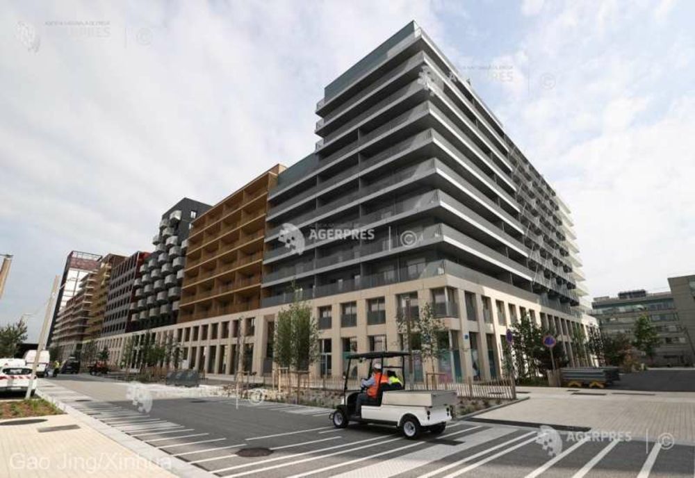 Ultimele amenajări în Satul Olimpic, care îşi va deschide porţile pe 18 iulie