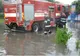 Strazi și gospodarii inundate in județul Valcea