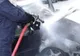 Un autoturism a luat foc pe Calea lui Traian
