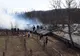 Incendiu la două hale pentru creșterea puilor, la Gătejești, Vâlcea !