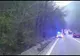 Trafic blocat pe Valea Oltului din cauza incendiului de pădure