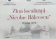 Zilele Culturale Bicentenar Nicolae Bălcescu (1819-2019)