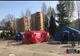 Astăzi au fost amplasate încă trei corturi, în curtea spitalului județean Vâlcea