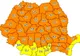 România, sub incidența codului portocaliu de ploi, grindină și vijelii, la această oră