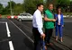 Autoritățile râmnicene prezente la inaugurarea lucrărilor de amenajare a trecerii de cale ferată Copăcelu 