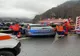 Accident la Călimăneşti. Trafic rutier blocat